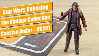 Cassian Andor VC261 3.75" Figure - Star Wars TVC Unboxing