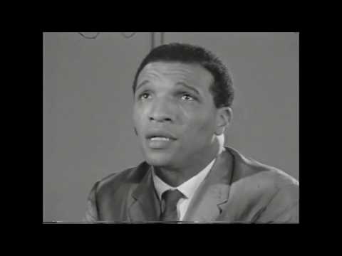 Golden Gate Quartet Orlandus Wilson, Caleb Ginyard, Clyde Wright, Clyde Riddick   TV Studio Copenhag