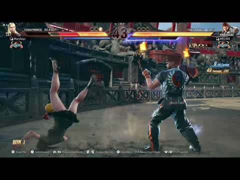 Lili vs Hwoarang Tekken 8 Ranked match