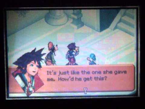Kingdom Hearts Chain of Memories GBA Cutscene 103 - The Fake Charm (Sora's Story)