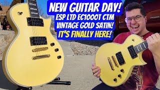 Video thumbnail for Did ESP LTD Just Release A Modern RANDY RHOADS Signature? | EC-1000T CTM Vintage Gold Satin Unboxing by DenDenBMX