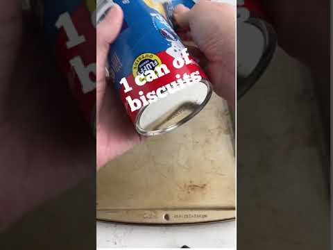 How to Make Biscuit Donuts #shorts