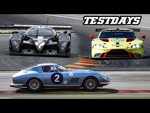 Speed 8, Vantage GTE, I30n TCR, GT40, XJR9, Huracan GT3, 275, .. 2019 Testdays Spa