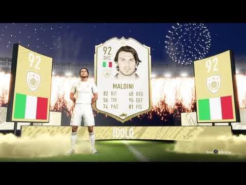 Conseguimos por fin a Maldini 92. Uno de los mejores defensores de FIFA!!!