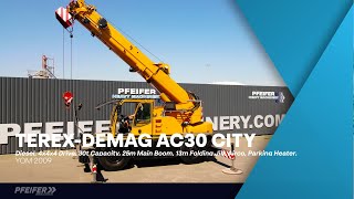 Demag AC30 City Diesel, 4x4x4 Drive, 30t Capacity, 25m M all-terrain crane for sale - Image 4 | Machineryline UG Demag AC30 City Diesel, 4x4x4 Drive, 30t Capacity, 25m M all-terrain crane | Image 4 - Machineryline