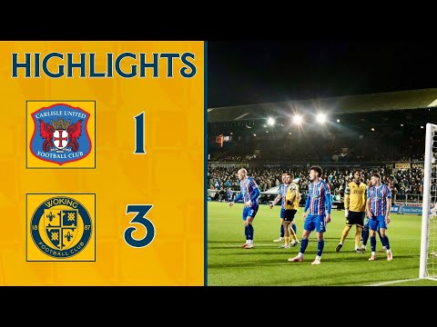 Carlisle United 1-3 Woking | Match Highlights
