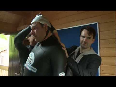 Jimmy Carr arrives for some light relief | Sport Relief 2012