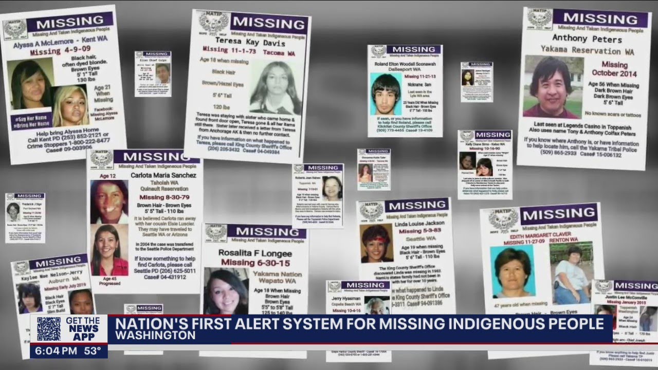 Washington state signs nation's first alert system for missing Indigenous people | FOX 13 News
