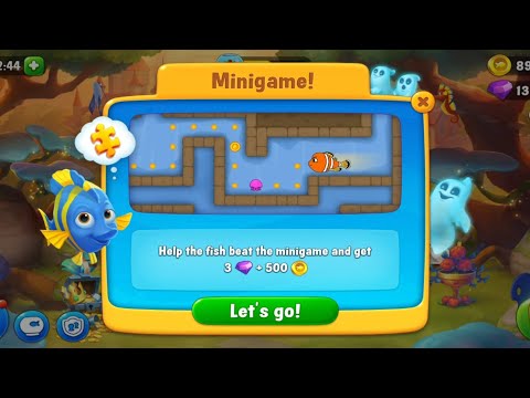 Fishdom Win Strikes Level 1270 - Hard Level 1275, Play Minigame