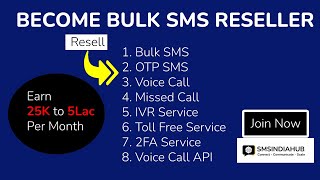 How to Start a Bulk SMS Reseller Business in Just 5 Minutes! |  Join Bulk SMS Reseller Program