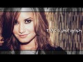 Demi Lovato - Work Of Art [LYRICS] 