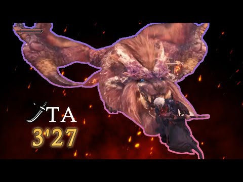 MHWI | Xbox Teostra Day of Ruin Solo Longsword - 3'27 [TA Wiki Rules]