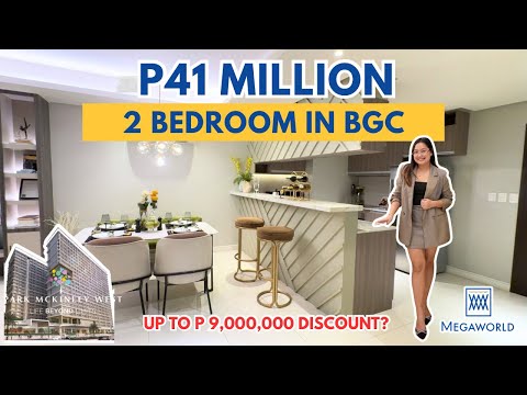 ₱9 Million Discount ✨ | High-end 2BR Condo in BGC (Park McKinley West) 