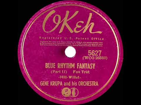 1940 Gene Krupa - Blue Rhythm Fantasy (Parts 1 & 2)