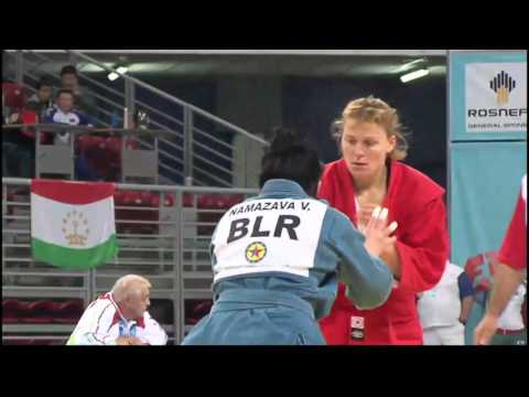 SAMBO WOMAN WC 2016 72kg  SMAL NATALIYA BLR   NAMAZAVA VOLHA BLR