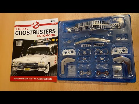 Bau das Ghostbusters Ectomobil - Phase 02 - Eaglemoss (Ecto-1)
