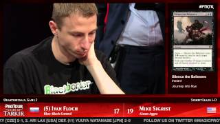 Pro Tour Khans of Tarkir Quarterfinals (Standard): Ivan Floch vs. Mike Sigrist