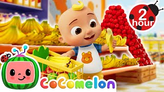 Download lagu Apples & Bananas Song! | 2 HOURS | CoComelon Kids Songs & Nursery Rhymes mp3