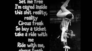 Myah - Circus Freak(Lyrics on screen)