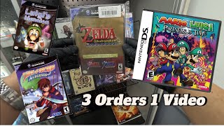 Packing Three Orders In one video, incredible Collection of Games