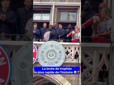 Olise😂😂❤️   #MichaelOlise #Football #Bayern #Trophée