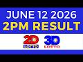 Lotto Result Today 2PM June 12 2026 | EZ2 Swertres PCSO