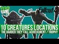 Fallout 4- 5 Giant Creatures Locations (The Harder They Fall Achievement/Trophy)