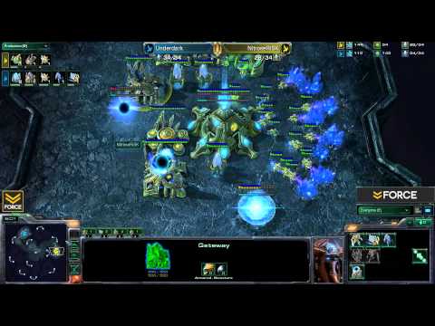 StarCraft 2 - RiSK [P] vs Underdark [P] G2 (Commentary)