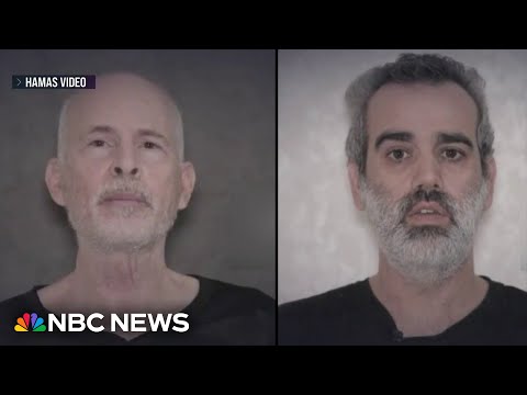 Hamas releases new hostage video, includes American captive