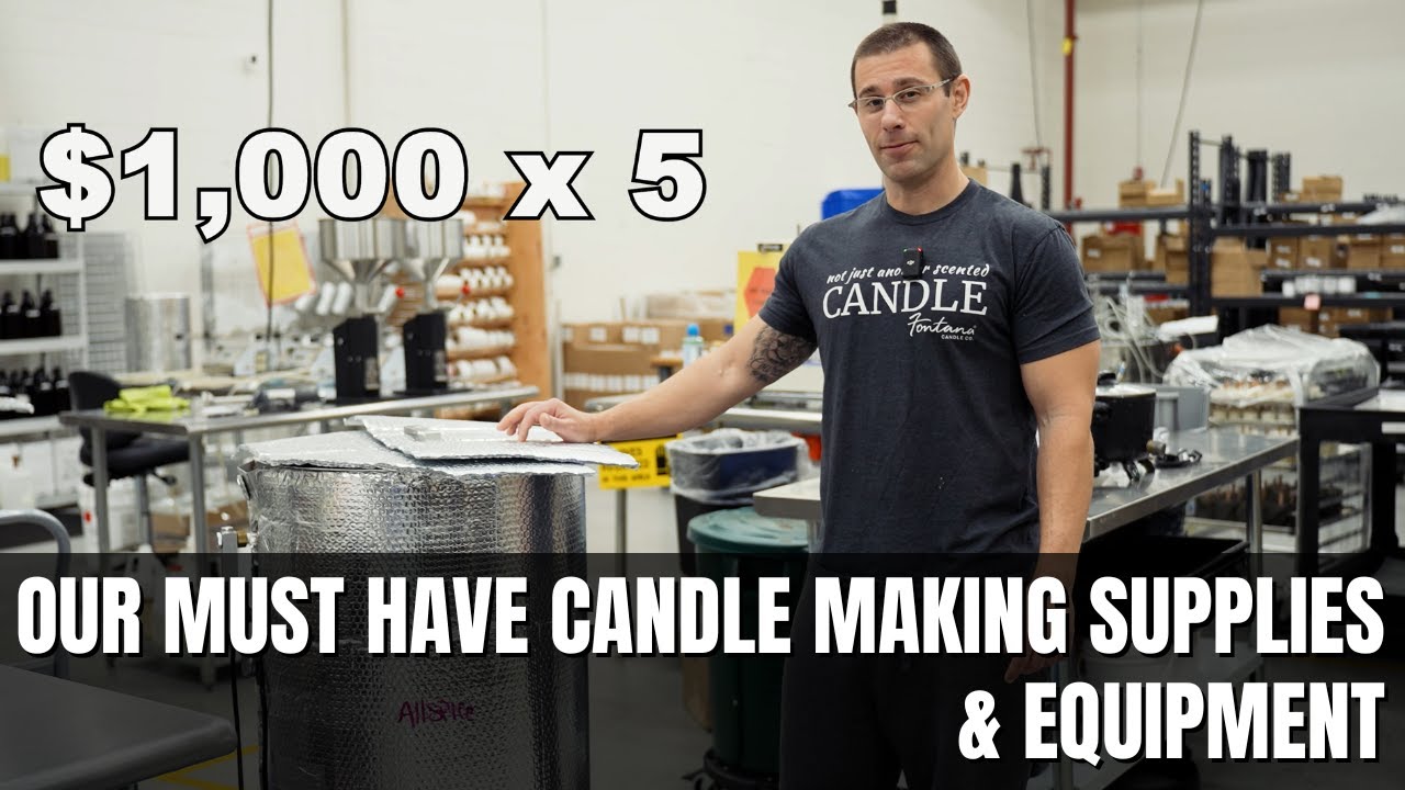 Our Must Have Candle Making Supplies & Equipment | Beginner to Advanced Candle Makers