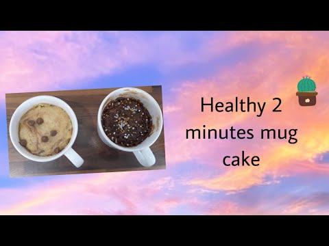 How to make healthy mug cakes | Egg-less cake | 2 minutes | Land of hobbies