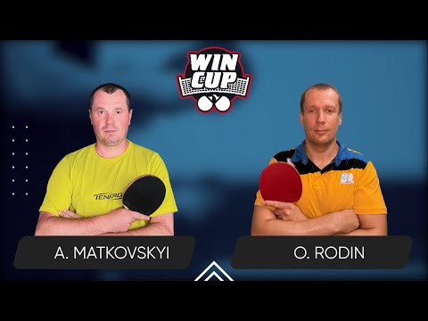 13:00 Andrii Matkovskyi - Oleksii Rodin  West 3 WIN CUP 01.05.2024 | TABLE TENNIS WINCUP