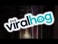 Firefighters Cut Down Tree Burning From the Inside || ViralHog