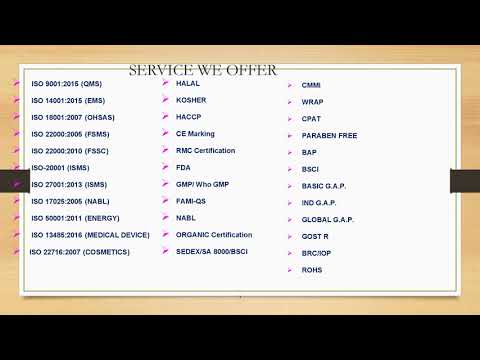 Haccp Consultant Services