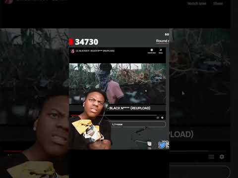 Ishowspeed Reacts to Lil Blackout - Im A Black N***** #shorts #ishowspeed