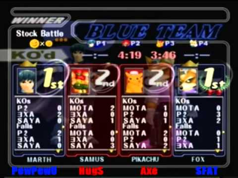 CGC XXI: Winners Semis - SFAT/PewPewU(Blue) vs Axe/HugS(Red)