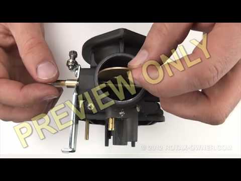 Rotax 4 Stroke Carburetor Maintenance - Assembly