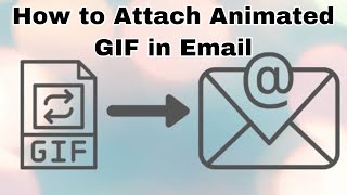 How to Add Animated GIF to Gmail Email || how to attach gif to email