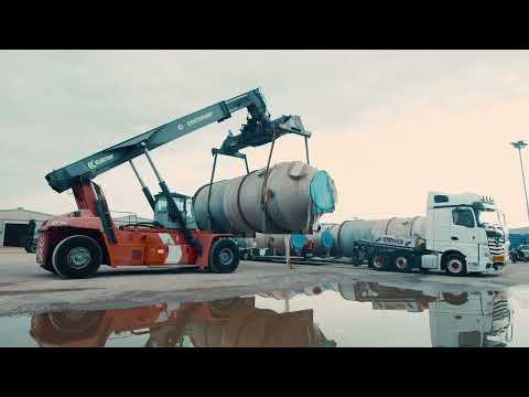 Citric Acid Plant Equipment heading to Hungary via port of Koper | Project Cargo | Slovenia