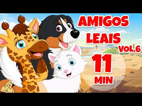 Amigos Leais Vol. 6 - Giramille 11 min | Desenho Animado Musical