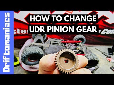 How To Change Traxxas UDR Pinion Gear