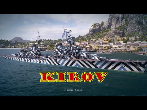 Meet The Kirov! Tier 4 Russian Cruiser (World of Warships Legends Xbox One X) 4k