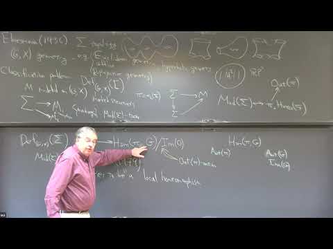 Dynamics on character varieties - William Goldman