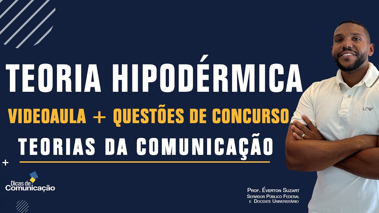 Teoria Hipodérmica - Teorias da Comunicação