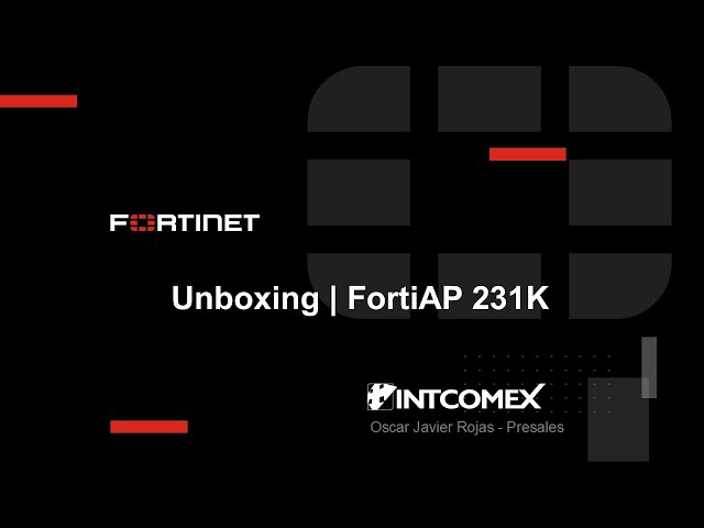 Vídeo relacionado con Fortinet Indoor Wireless Ap - Tri Radio - Access Point - WLAN
