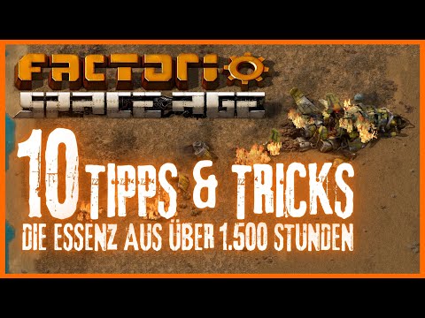⚙️ 10 schnelle Tipps & Tricks für Factorio –  🚀 Für Anfänger, Lifehack. Atom, Kovarex Uran 235