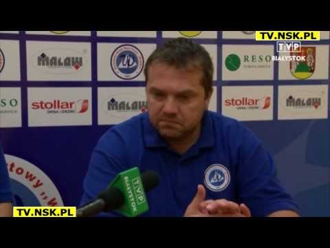 tv.nsk.pl 2013-09-20 II liga Wigry Suwałki - Legionovia Legionowo 1-1 (1-1) bramki konferencja
