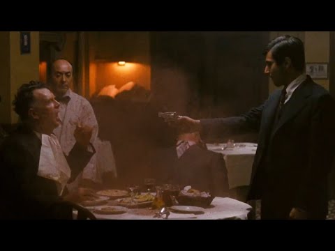 Watch YouTube video titled Remembering THE GODFATHER | Restaurant scene | M. Corleone, McCluskey and Sollozzo