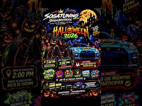 Halloween 2026 - Sogamoso,Nobsa,Nazaret,Sogamoso 😎