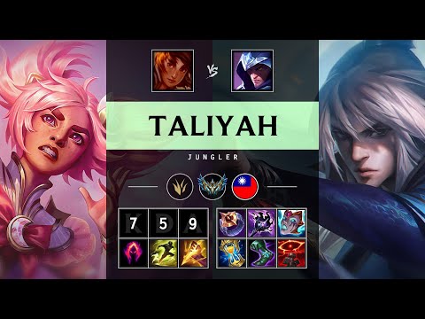 Taliyah Jungle vs Talon - TW Challenger Patch 25.07